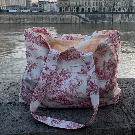 Tote bag en coton doublé