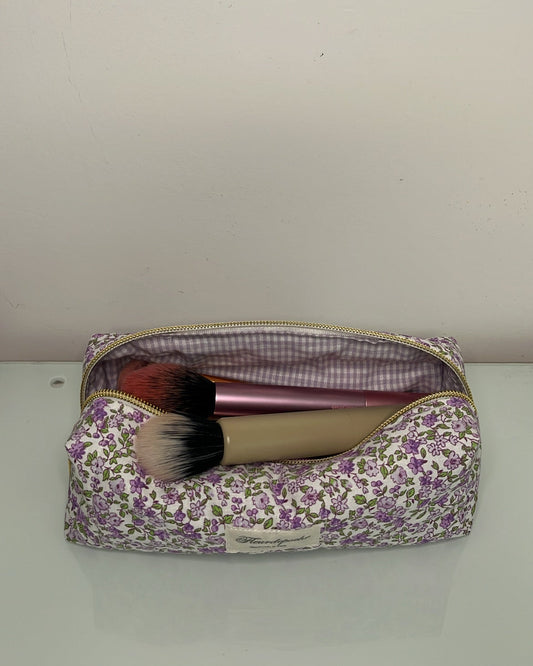 Pencil & brushes case "violette"
