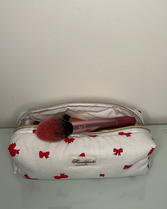 Pencil & brushes case "rubans"