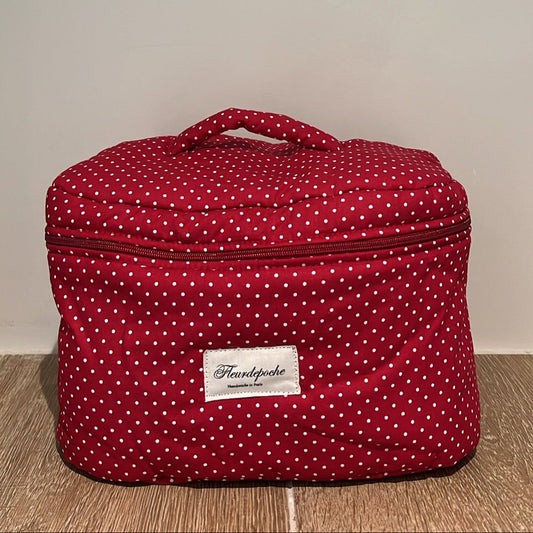 Vanity mini dots red